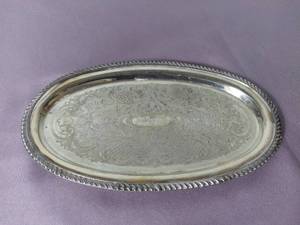 lot 2110 image: Modern Silver Company Silver on Copper Decorative Plate