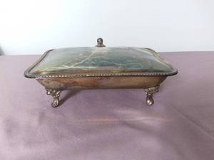 lot 2128 image: Antique Silver Plated CrumbAsh Catcher without Handle
