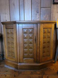 lot 3008 image: MCM Bar Cabinet