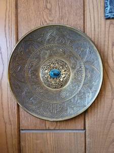 lot 3014 image: Tin Isreal Plate