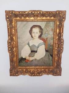 lot 2035 image: Beautifully Framed Renoir Print