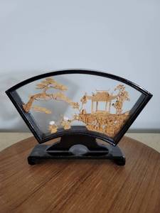 lot 2154 image: Hand Crafted Temple Japanese Sculpture