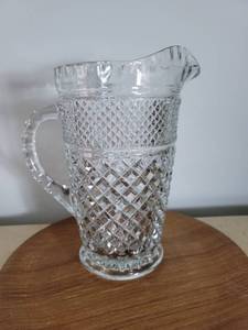 lot 2163 image: Crystal Water Pitcher