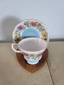 lot 2169 image: Royal Albert Jacobean Bone China - Tea Cup and Saucer