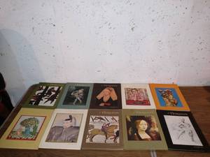 lot 8118 image: Lot Of 10 Vintage Horizon Seasonal Gallery Books In Excellent Condition
