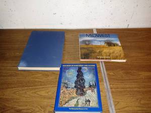 lot 8120 image: Lot Of 3 Visually Stunning Books Van Gogh Etc