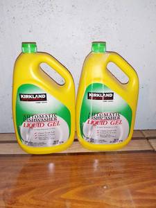 lot 8171 image: 2 Full 96 Ounce Bottles of Kirkland Dishwasher Liquid Gel