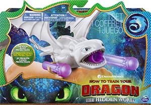 lot 88833 image: Dreamworks Dragons Lightfury Wrist Launcher, Role-Play Launcher Accessory, for Kids Aged 4 and Up