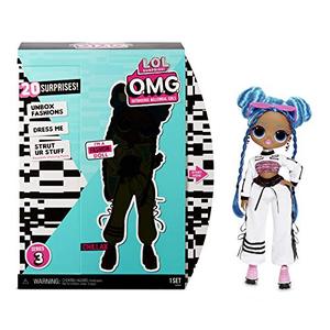 lot 88844 image: L.O.L. Surprise O.M.G. Series 3 Chillax Fashion Doll with 20 Surprises- Arm Broken