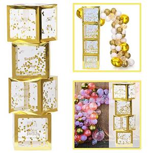 lot 90854 image: LANGXUN Happy Birthday Party Decorations Boxes Kits for Birthday Decorations, Happy Birthday Backdrop