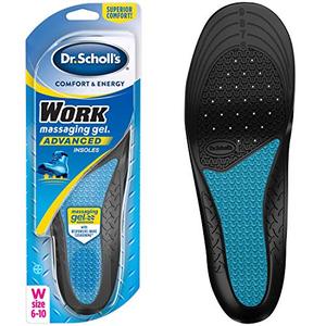 lot 90855 image: Dr. Scholls Work Insoles All-Day Shock Absorption and Reinforced Arch Support that Fits in Work Boots and More (for Womens 6-10)