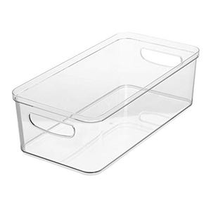 lot 90864 image: iDesign 71780 Crisp Fridge and Pantry Storage Handles, Container for Food, Drinks, Produce Organization, BPA-Free, 16 x 8 x 5, Large Bin