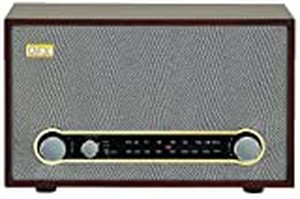 lot 92503 image: QFX RETRO-100 Retro Collection Wireless AMFM Radio