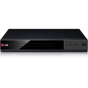 lot 92535 image: LG Progressive Scan DVD Player - Black (DP132)
