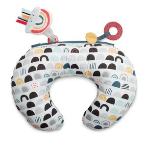 lot 92551 image: Infant Boppy Tummy Time - Slideline Collection Mini Pillow, Book & Teething Ring