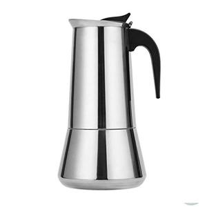 lot 95761 image: YSISLY Stovetop Espresso Maker, 2-12 Cup Stainless Steel Percolator Italian Coffee Maker Induction Cooker (B 600ML)