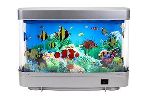 lot 95762 image: Lightahead Artificial Tropical Fish Aquarium Decorative Lamp Virtual Ocean in Motion (Marine Life A)