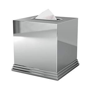 lot 95763 image: nu steel Timeless Boutique Tissue Box