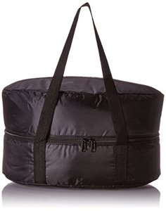 lot 95825 image: Crock-Pot Travel Bag for 4 - 7-Quart Slow Cookers, Black
