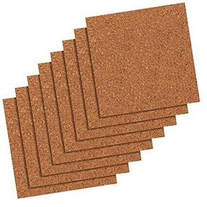 lot 95865 image: Quartet Cork Tiles, Cork Board, 12 Inches x 12 Inches, Corkboard, Wall Bulletin Boards, Natural, 8 Count (108)