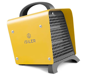 lot 90834 image: ISILER ELECTRIC FAN HEATER WITH BUILT-IN THERMOSTAT