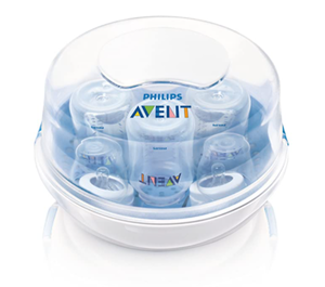 lot 90835 image: PHILIPS AVENT MICROWAVE STEAM STERILIZER