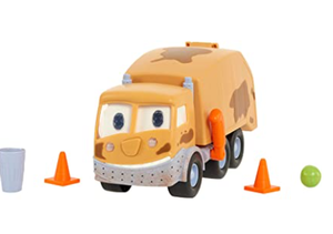 lot 92504 image: Just Play Stinky & Dirty Deluxe Vehicle - Stinky Dump Truck
