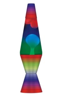 lot 92536 image: LAVA - Color Max Lava Lamp - 14.5 Rainbow