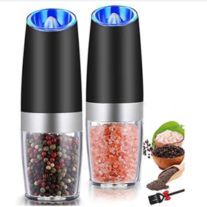 lot 92567 image: Gravity Electric Salt And Pepper Grinder Set With Adjustable Coarseness