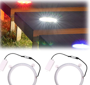 lot 92568 image: Sport Beats Cornhole Lights 3 Colors Switchable Cornhole Ring Led Lights
