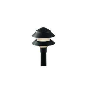 lot 2059 image: Portfolio 4-Watt Black Low Voltage Incandescent Path Light
