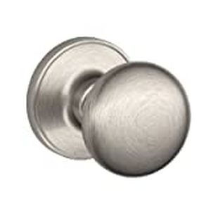 lot 2094 image: Dexter by Schlage J10STR619 Stratus Hall and Closet Knob, Satin Nickel