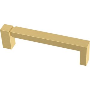 lot 3003 image: Franklin Brass Asymmetric Notched Center to Center Handle Cabinet Pulls&nbsp 10 PACK