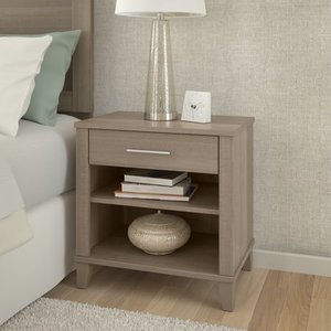 lot 3098 image: Strick &amp Bolton Elizabeth Transitional Nightstand