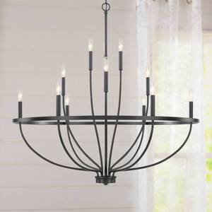 lot 3036 image: Greyson 12 Light Chandelier