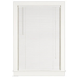 lot 3047 image: Cordless Vinyl Mini Blinds&nbsp SET OF 2