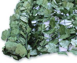 lot 3062 image: ALEKO Faux Ivy Privacy Artificial Leaves&nbsp SET OF 2