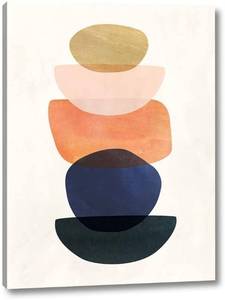 lot 3073 image: Mod Pods II Gallery Wrapped Canvas Art