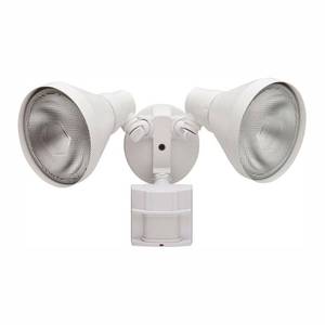 lot 40020 image: 180 Degree White Motion-Sensing Outdoor Security-Light
