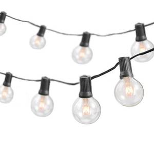 lot 40030 image: Newhouse Lighting 25 ft. Weatherproof Party String Lights, Green