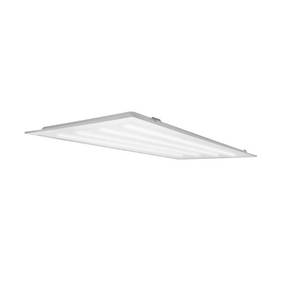 lot 40054 image: PRECISION CPG LLC 2 ft. x 4 ft. 128-Watt Equivalent Integrated LED White Troffer 3500K4000K