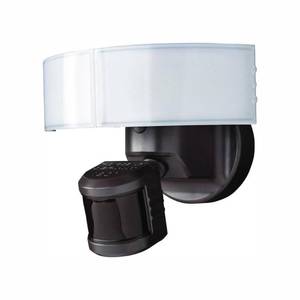 lot 46032 image: Defiant 180 Bronze LED Motion Outdoor Security Light