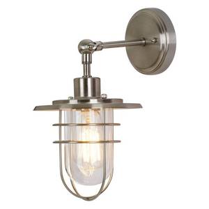 lot 47028 image: Home Decorators Collection 1-Light Brushed Nickel Wall Sconce