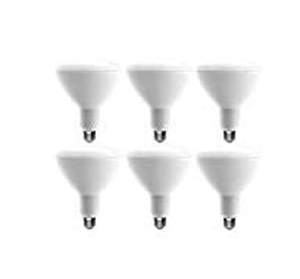 lot 46065 image: EcoSmart 75-Watt Equivalent BR40 Dimmable Bulb Daylight (6-Pack)