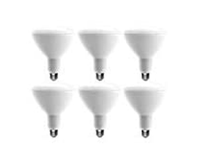 lot 47016 image: EcoSmart 75-Watt Equivalent BR40 Dimmable Bulb Daylight (6-Pack)