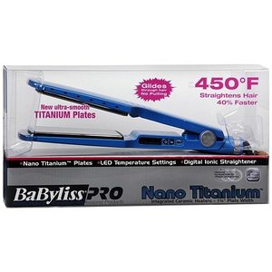 lot 22272 image: BaByliss Pro Nano Titanium 1.75-inch Flat Iron