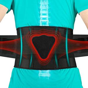 lot 22280 image: FEATOL Back Brace Lumbar Support-Back Brace for Lifting, Back Pain, Sciatica, Scoliosis, Herniated Disc-Lower Back Brace with Removable Ergonomically Designed 3D Silicone Lumbar Pad for Men & Women