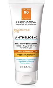 lot 22320 image: La Roche-Posay Anthelios Melt-In Sunscreen Milk Body & Face Sunscreen Lotion Broad Spectrum SPF 60, Oxybenzone & Octinoxate Free, Oil-Free Sunscreen