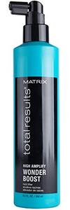 lot 22340 image: MATRIX Total Results High Amplify Wonder Booster Root Lifter Spray  Provides Extreme Lift & Volume  for Fine Hair  8.5 Fl Oz
