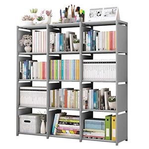 lot 22364 image: Rerii Cube Storage, 12 Cubes Organizer Shelves, Bedroom Storage, Closet Organizer, Standing Book Shelves for Living Room, Study Room, Office
